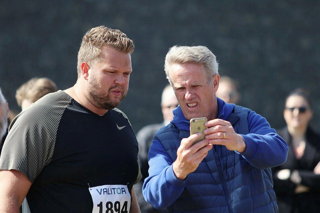 Vésteinn with Daniel Ståhl